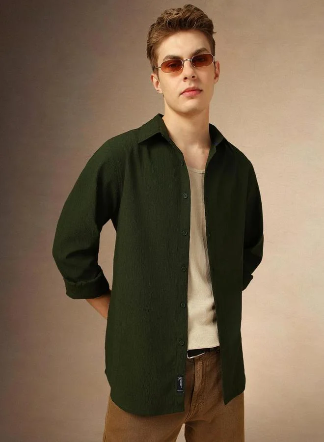 Dennis Lingo Dennis Lingo Plain Long Sleeve Button Down Shirt