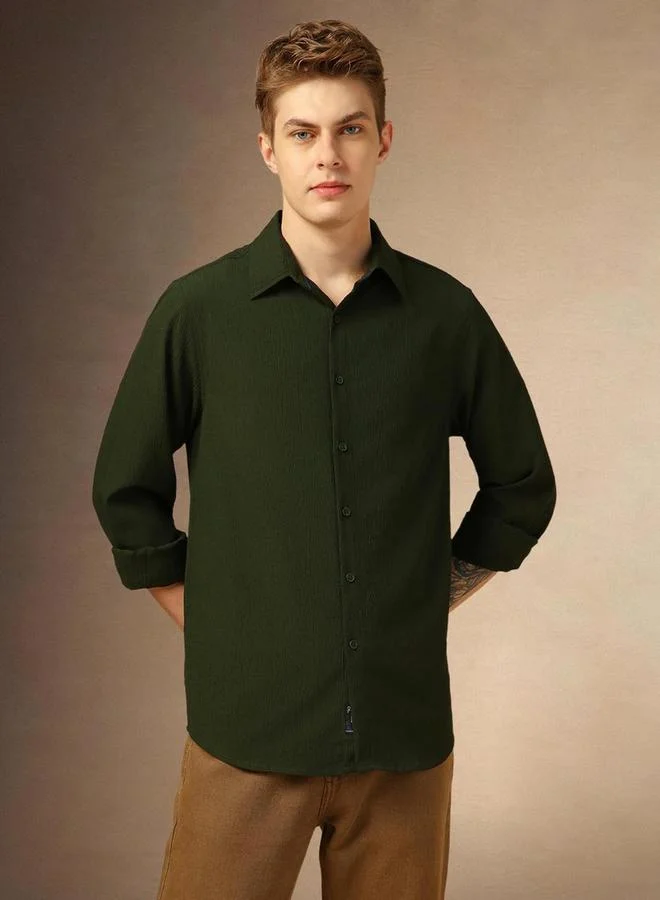 Dennis Lingo Dennis Lingo Plain Long Sleeve Button Down Shirt