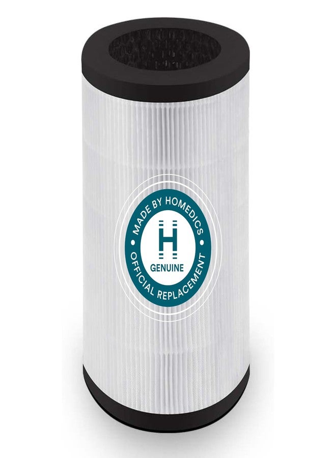 هوميديكس فلتر بديل لجهاز تنقية الهواء من نوع HEPA من Homedics TotalClean PetPlus، متوافق مع أجهزة تنقية الهواء من نوع Homedics AP-PET35 PetPlus، يلتقط الجزيئات المجهرية المحمولة جواً. - Image 1