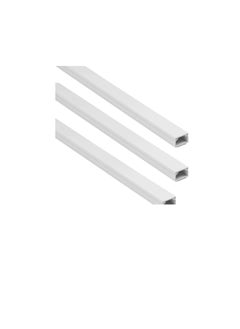 Generic 60cm Square Cable Box Self Adhesive PVC Trunking White Red Sticker Wall Cord Cover Cable Concealer On-Wall Wire Cover Paintable Cable Management Raceway to Hide Wires  - Image 3