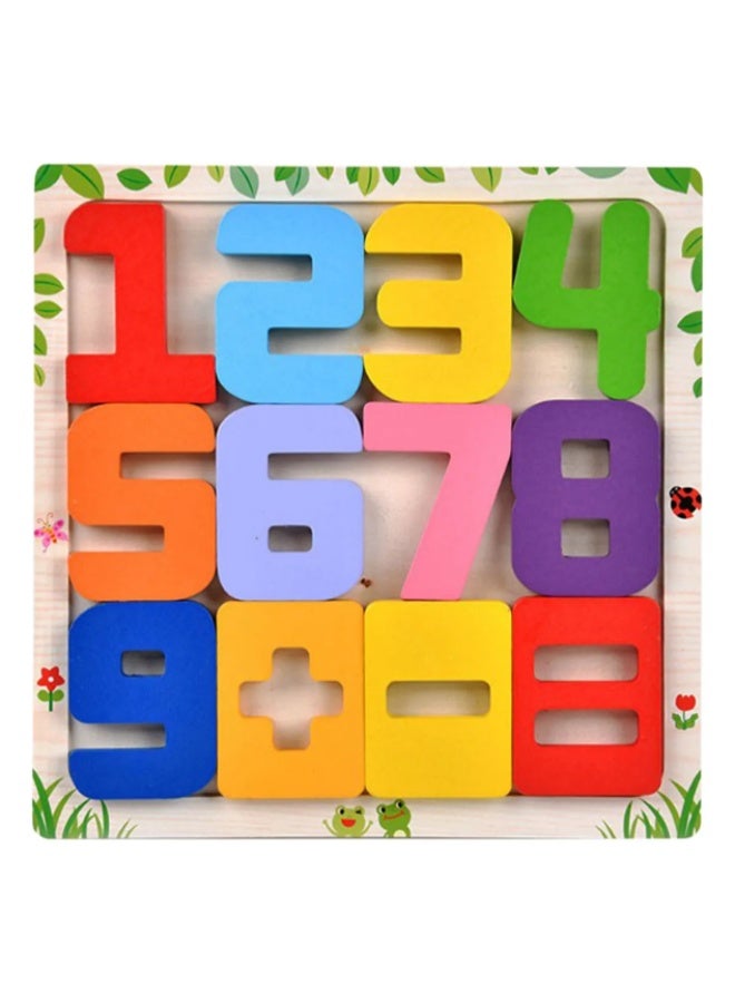Printed Number 1-9 Arithmetic Puzzle Matching Early Educatio - Image 1