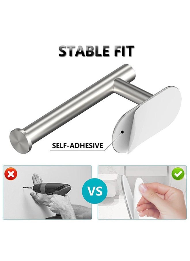 Stainless Steel Toilet Paper Holder No Drilling Toilet Tissues Holder