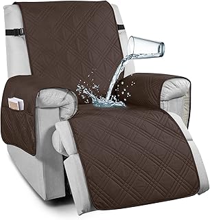 TAOCOCO TAOCOCO 100% Waterproof Recliner Chair Cover, Non Slip Recliner Covers for Recliner Chair with Pocket, Washable  - Image 1