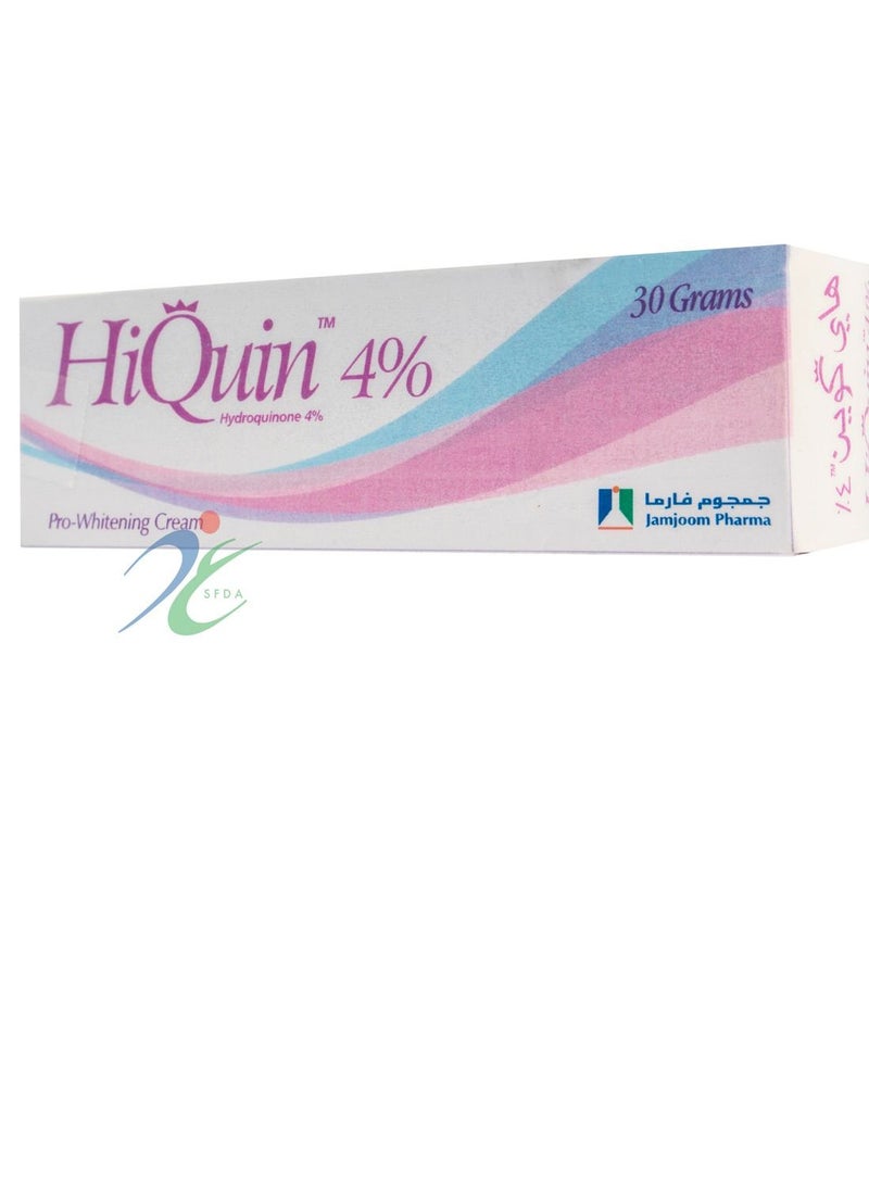 HIQU Pro Whitening beauty Cream 4% 30grams - Image 1