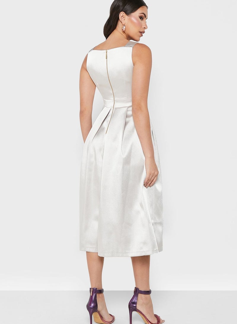 Closet London Pleated Cami Dress - Image 2