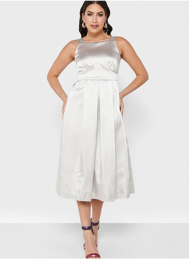 Closet London - Pleated Cami Dress - Image 1