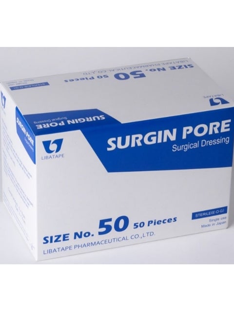 SURGIN PORE SURGICAL DRESSING SIZE 50