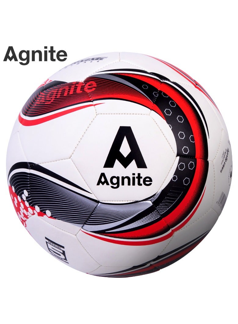 Deli كرة القدم الاحترافية Agnite F1209 بحجم 5 – متينة ومقاومة للاهتراء، تحكم دقيق، مثالية للتدريب والمباريات. - Image 1