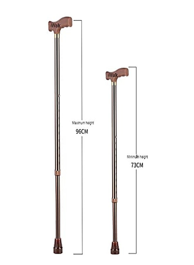iwalk; Changing Lives iWalk Aluminum Feather Light Walking Stick for Very Old Age People (Copper) - Image 5