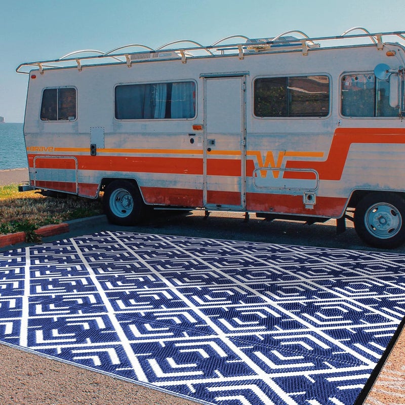 Huayang Custom Camping Gear RV Mat, PP Tube Woven Anti-Aging Moisture-Proof Outdoor Carpet for Garden & Yard - Image 3