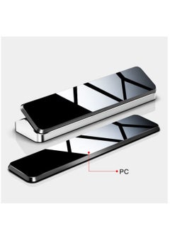 Generic Temporary Parking Plate Universal Flip Temporary Phone Number Plate Car Dashboard Luminous Parking Plate Car Temporary Parking Card Gray  - Image 5