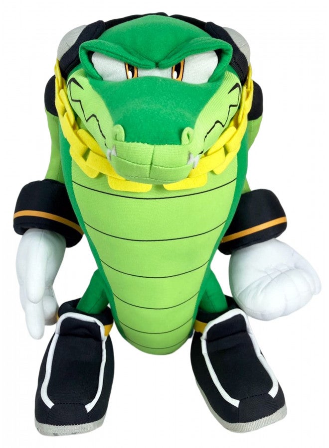 Sonic The Hedgehog GE Animation Great Eastern GE-52633 Sonic The Hedgehog Vector The Crocodile Stuffed Plush, 13" - Image 2