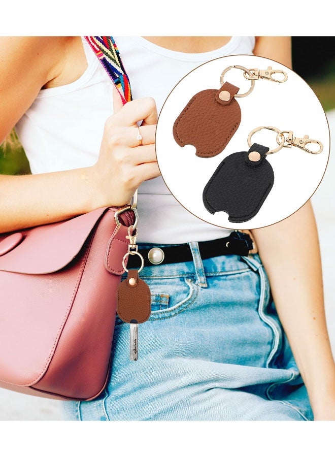 2 PCS Car Key Cover Leather Key Sleeve For Broken Car Keys Vintage Broken Keys Holder Replacement Pu Leather Auto Keycover For Men And Women - Image 5