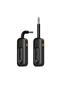 SYOSI Bluetooth 5.2 Transmitter Receiver, Receiver 2 in1 Wireless 3.5mm Bluetooth Adapter, Dual Connect, Noise Cancelling Aux Bluetooth Adapter for PC/TV/Car Sound System  - Image 1