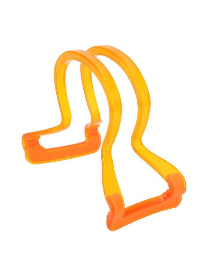 Arabest - Violin Bow Collimator 4/4 4/3 1/2 Straightness Corrector Teaching Tool Training AccessoryOrange - Image 1