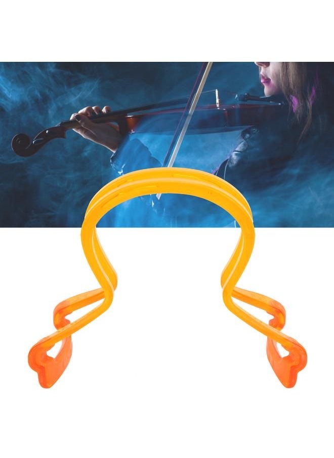 Arabest - Violin Bow Collimator 4/4 4/3 1/2 Straightness Corrector Teaching Tool Training AccessoryOrange - Image 1