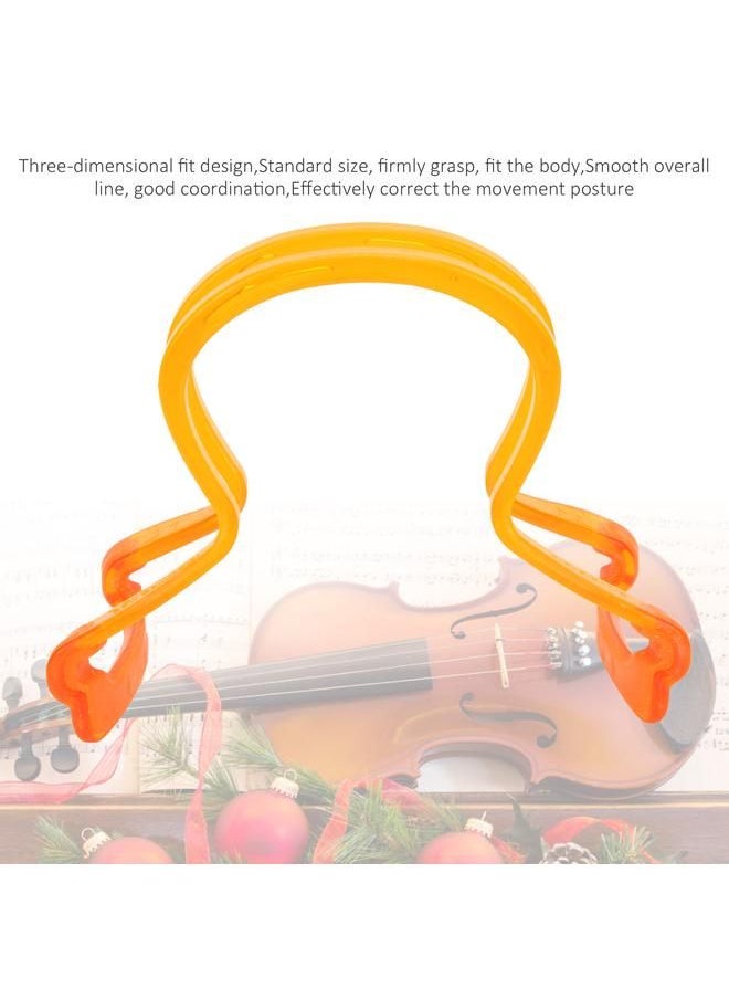 Arabest - Violin Bow Collimator 4/4 4/3 1/2 Straightness Corrector Teaching Tool Training AccessoryOrange - Image 1