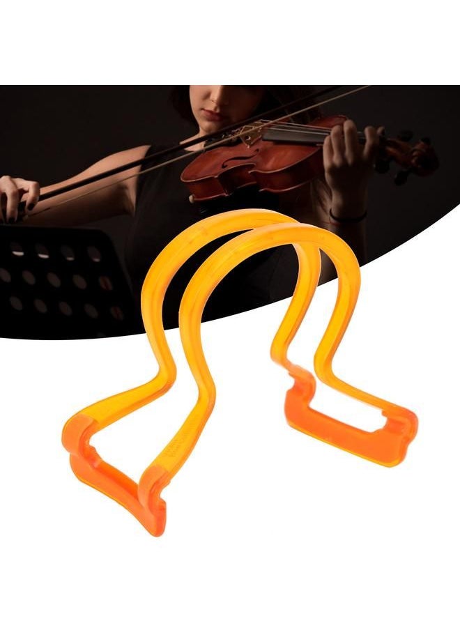 Arabest - Violin Bow Collimator 4/4 4/3 1/2 Straightness Corrector Teaching Tool Training AccessoryOrange - Image 1
