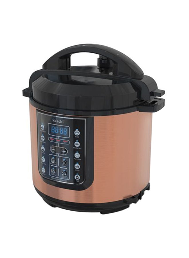 ساتشي قدر ضغط متعدد الوظائف 14 في 1 6 L 1000 W NL-PC-5302-CP بني - Image 2
