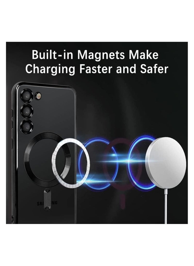 راكسوم حالة واضحة مغناطيسية لـ Samsung Galaxy S23 مع حامي عدسة الكاميرا Magsafe المتوافقة - Image 4