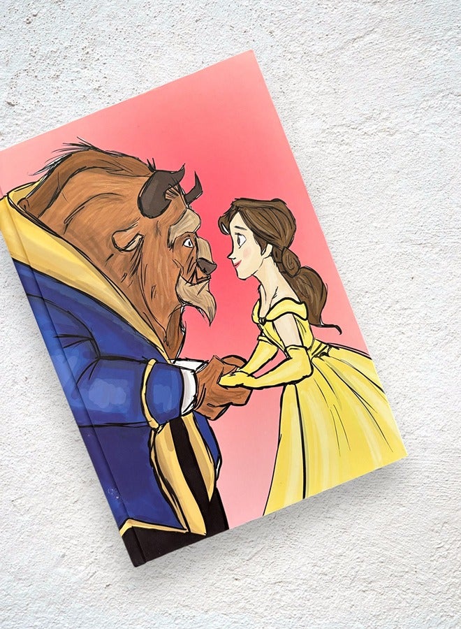 NOOTA BEAUTY & THE BEAST 100 PAGES LINED NOTEBOOK - Image 2