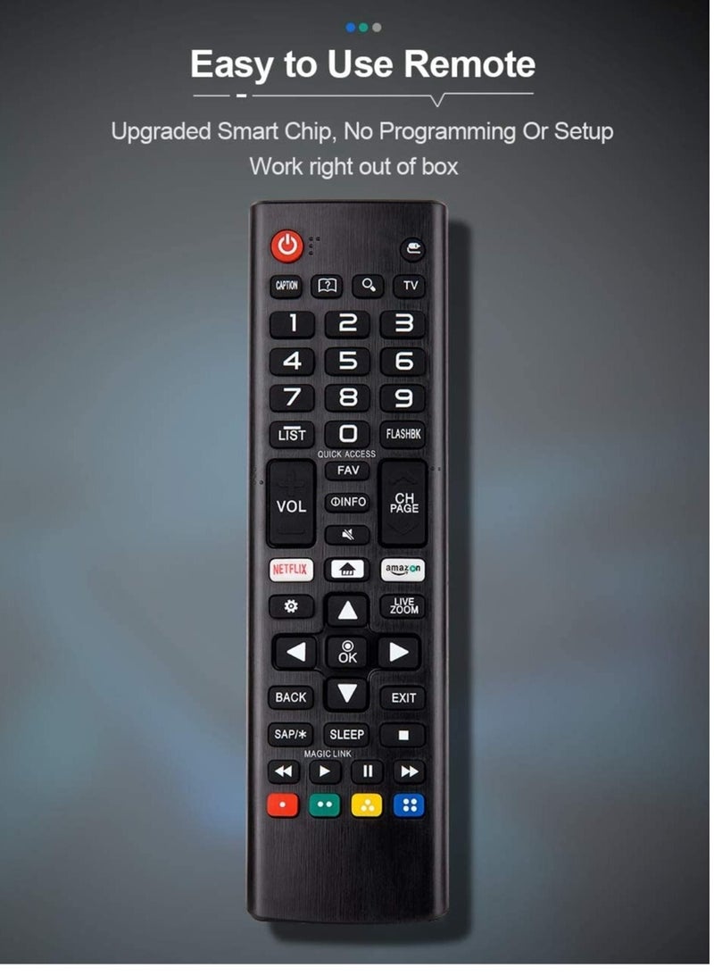 Universal Remote Control for All LG Smart TV LCD LED OLED UHD HDTV Plasma Magic 3D 4K Webos TVs AKB75095307 AKB75375604 AKB75675304 AKB74915305 AKB76037601 AKB75675313 AKB75855501 - Image 3