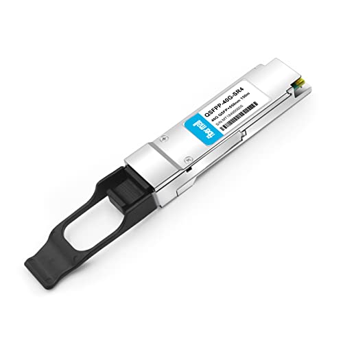 fiber mall 40G QSFP+ SR4 for Arista Networks QSFP-40G-SR4, 40GBASE-SR4 QSFP+ 850nm 150m MTP/MPO DOM Optical Transceiver Module - Image 1