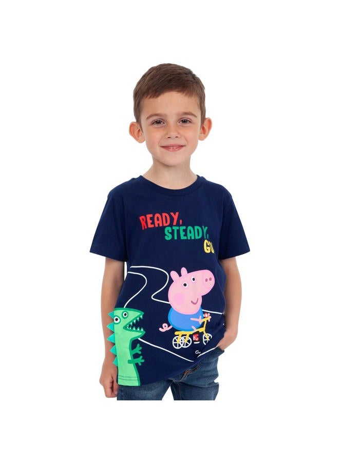 Peppa Pig تي شيرت أولاد جورج بيغ 104 سم - Image 3