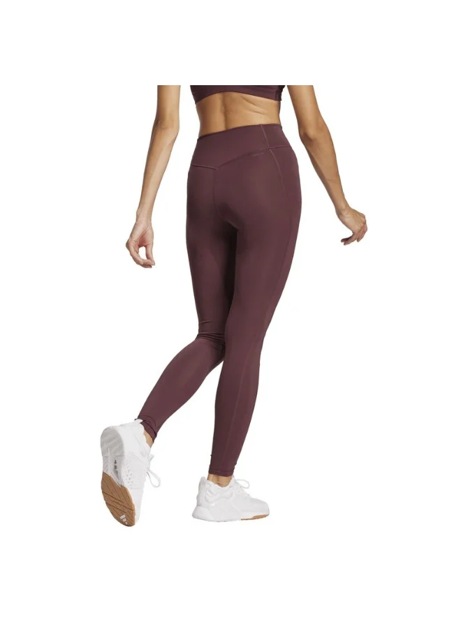 اديداس adidas OPT ST HR 1/1 L Red Training TIGHTS for Women - 2XSS