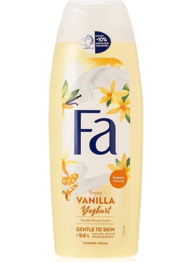 Fa Fa Shower Gel Vanilla Honey Yoghurt, 500ML  - Image 1