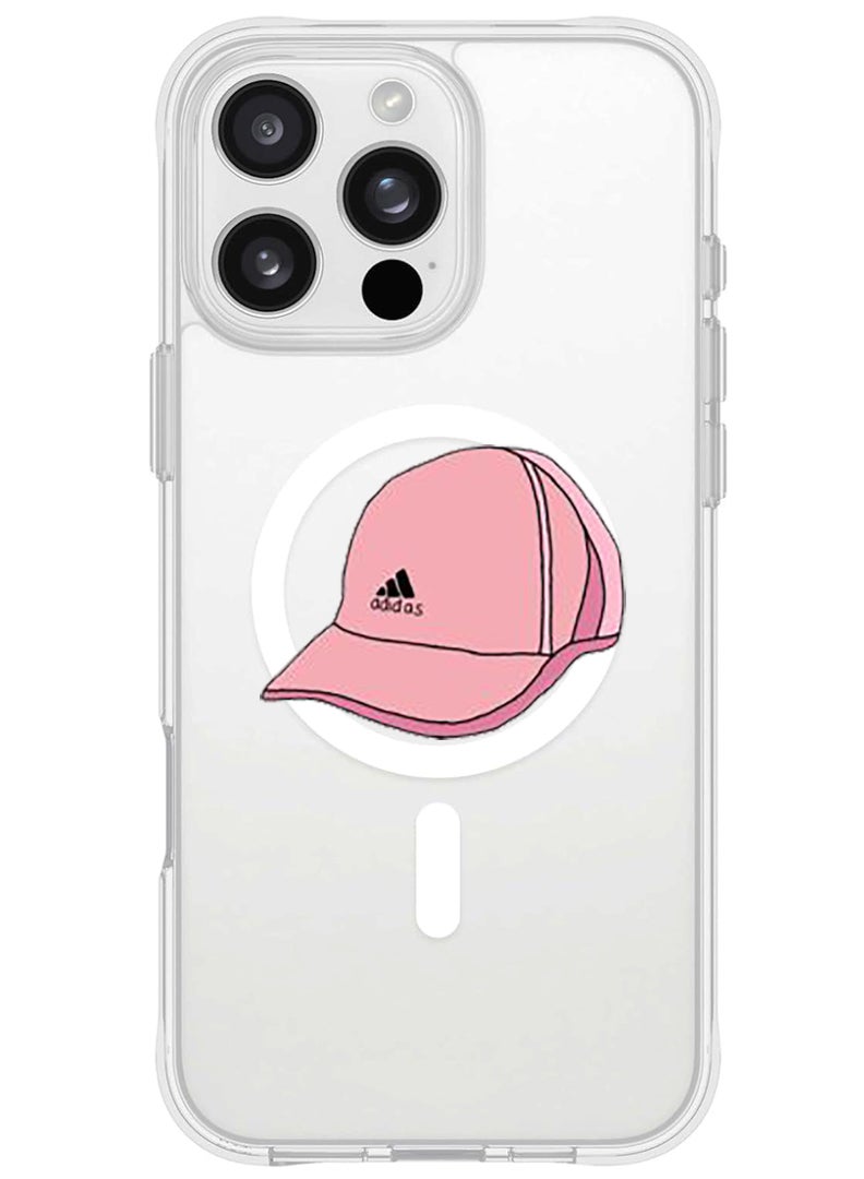 Theodor جراب مغناطيسي لهاتف iPhone 16 Pro (6.3 بوصة) متوافق مع الشحن اللاسلكي MagSafe، غطاء ممتص للصدمات للهاتف - غطاء - Image 1