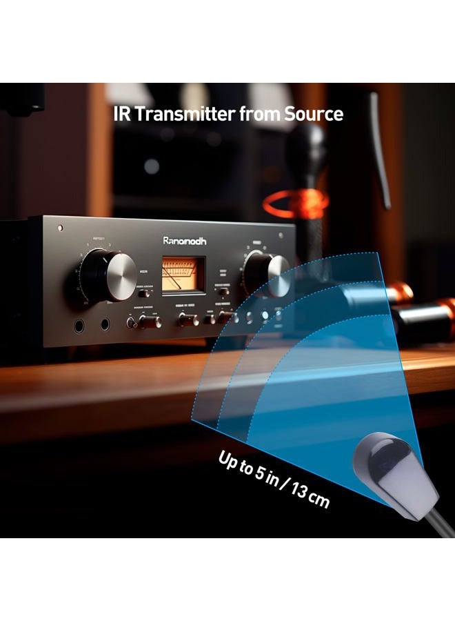 Cable Matters كابل موسع للتحكم عن بُعد بالأشعة تحت الحمراء 3م (موسع IR، مُفجر IR)، كابل مكرر IR - 3م - Image 4