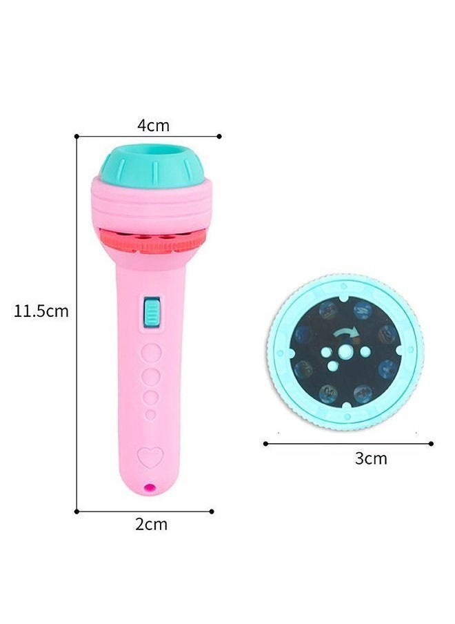 Generic - Projection Flashlight Educational Toys Bedtime Night Lamp for Boys Girls 24 Images - Image 1