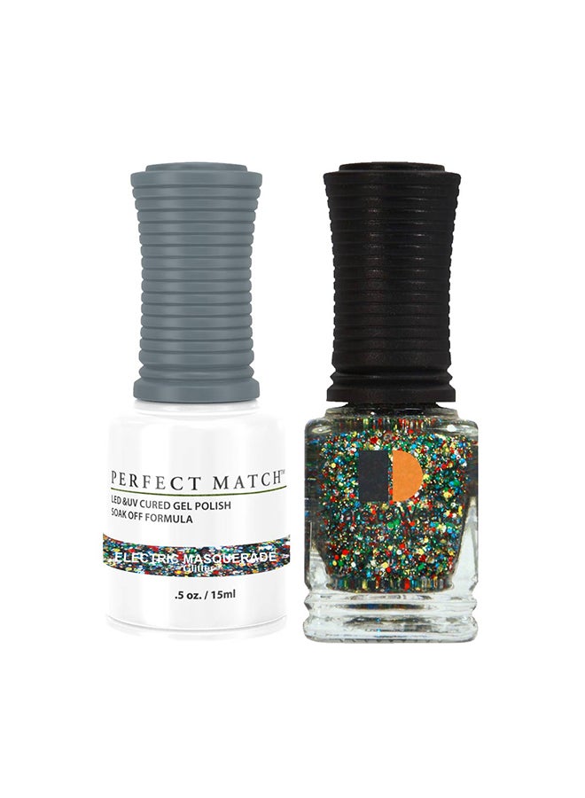 Lechat Soak Off Gel Nail Polish UV LED Gel Polish Electric Masquerade PMS86 - Image 1