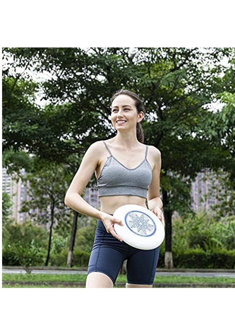 SYOSI Ultimate Flying Disc 10.75 Inch Sport  Loads of Colors Available, Suitable Competitions Team Beach Park Pet Camping and More for Men Boys Teens Kids blue - Image 5