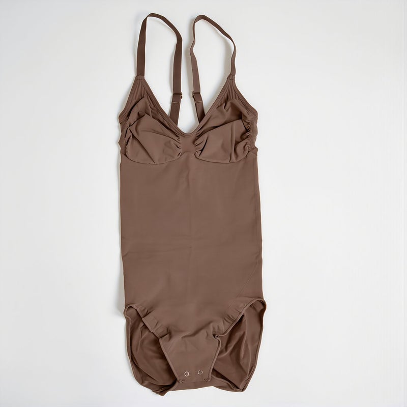 No Dig No Roll No Pain Soft Seamless Shapewear Bodysuit XS/S - Image 3