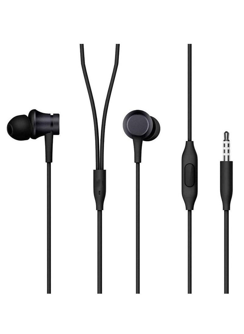 Generic - In-Ear Headphones For Samsung Xiaomi Huawei Tablets Apple Mac & Notebooks Black - Image 1