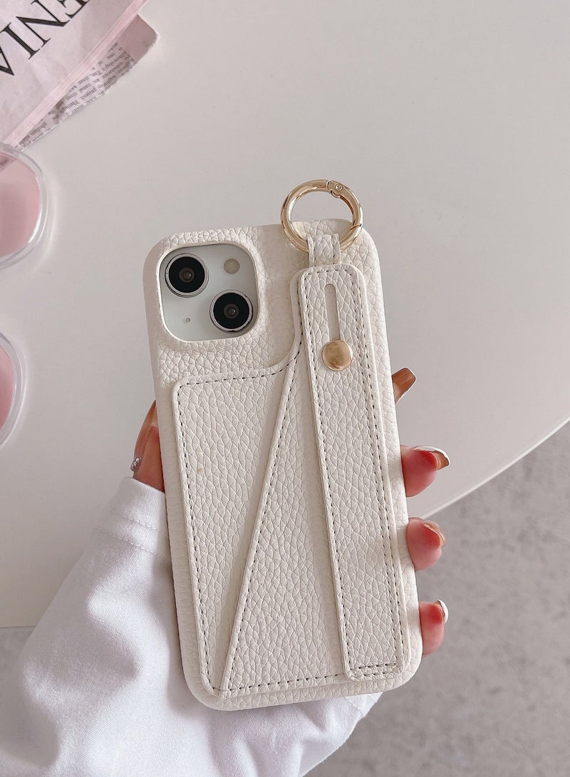 Suteni Back Cover Card Slots Leather Phone Case for iPhone