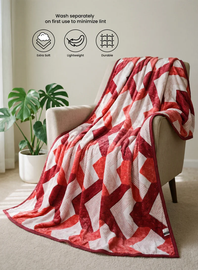 PARAJOHN Para John Warmee Flannel Fleece Blanket – Ultra Soft Polyester Double Bed Blanket 220×240 cm