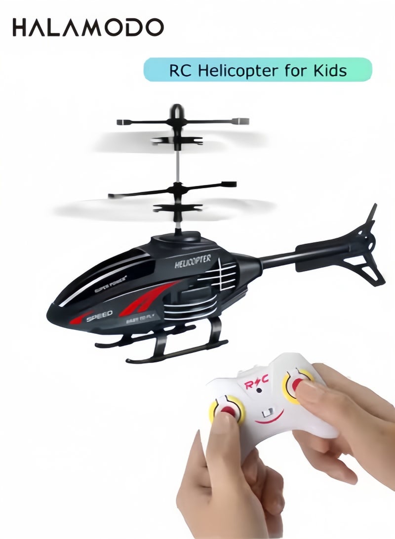 RC Helicopter for Kids and Beginners with Altitude Hold, 2 Speed Modes, Whole Alloy Toy for Boys Girls Indoor Outdoor Gift - Image 1