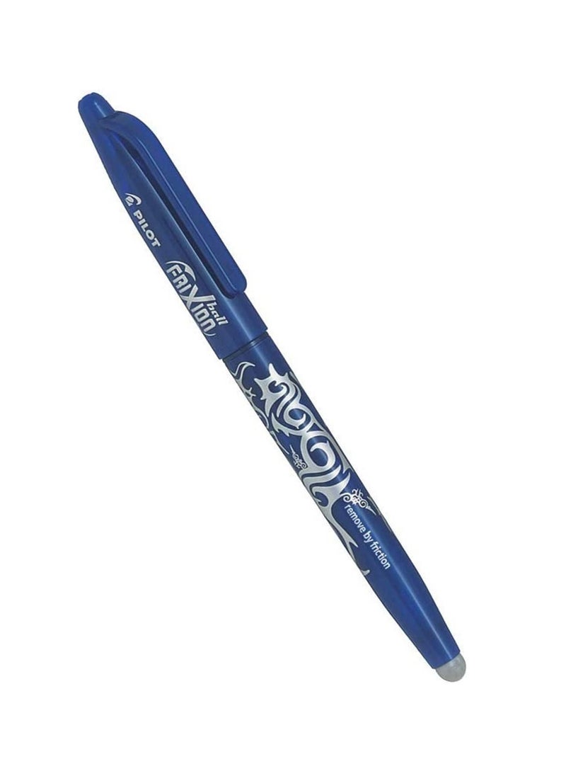 PILOT 6-Piece Frixion Erasable Ball Pen 0.7mm Tip Blue Ink  - Image 2