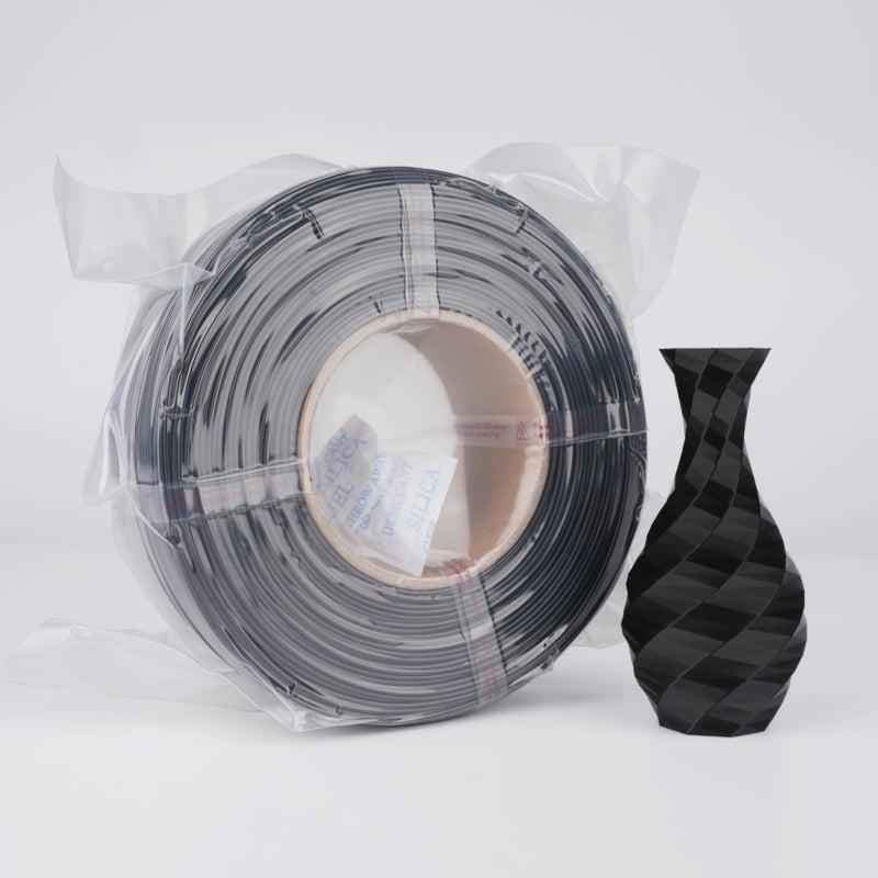 PETG Filament 1.75mm 3D Printer Filament 1kg(2.2lbs) Higher Toughness 3D Printing Filament Compatible with Creality, Prusa, ELEGOO, Bambu Lab, AnkerMaker Most of 3D Printers -Black - Image 3