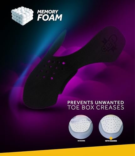 Crep protect حماة تجاعيد الأحذية من كريب بروتكت - حراس أحذية للداونك لو، إير فورس، وجوردان - تمنع التجاعيد - حجم كبير US 8-13.5 (زوج واحد) - Image 4