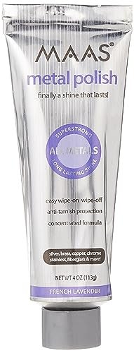 MAAS 91401 Metal Polish 4 Ounce, Pack of 1 - Image 1