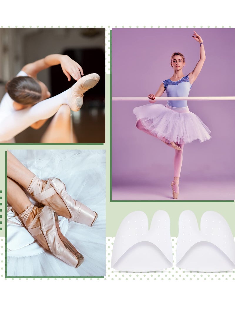 SYOSI Toe Protectors with Metatarsal Pads, Toe Protectors Silicone Toe Covers Gel Toe Caps Pointe Shoe Protectors Ballet Shoes Toe Caps with Breathing Holes Comfortable Toe Pads - Image 2