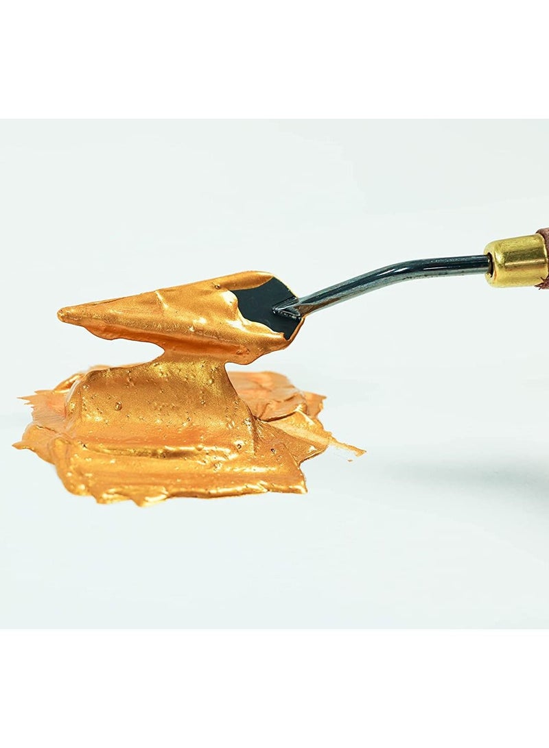 Pebeo ألوان أكريليك بيبو ستوديو عالية اللزوجة 100 مل ذهبية لامعة ثمينة 350 - Image 2