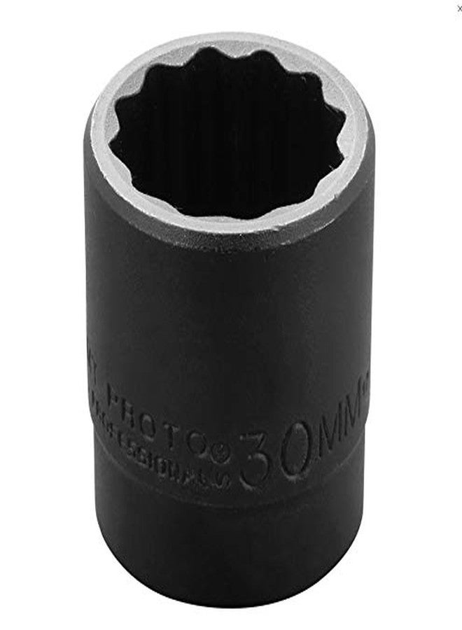 Proto Stanley Proto J7430MT 1/2" Drive Standard Wall Impact Socket, 30mm, 12 Point