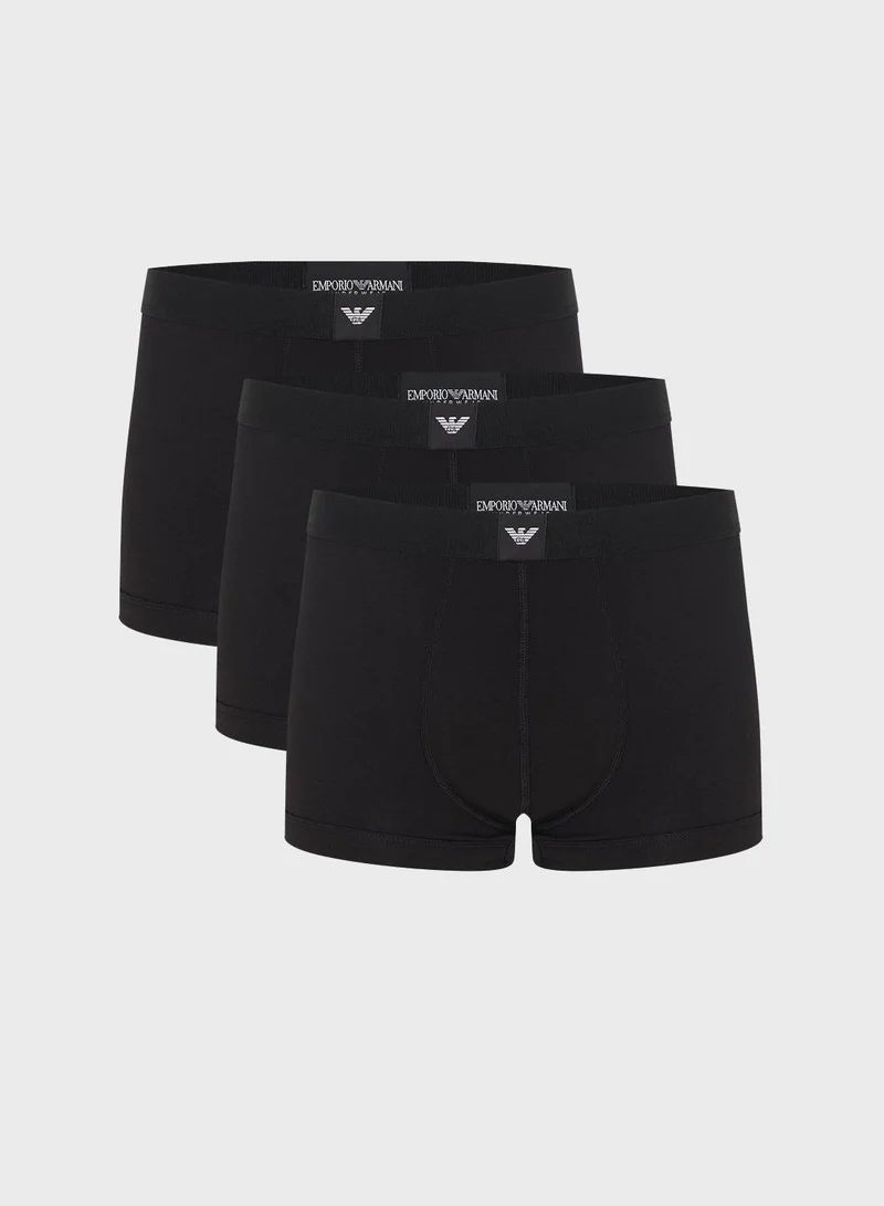 EMPORIO ARMANI 3 Pack Of Logo Boxers