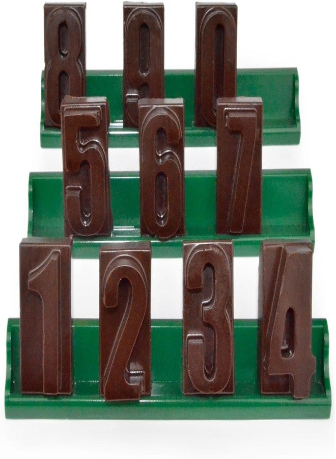 Skytail Silicone Number Chocolate Mold for Baking Chocolate Candy Fondant Sugarcraft Cake Decoration Cupcake Topper Caramel Cake Muffin Gummy Jelly Cookie Ice Cube Resin Clay Soap Mold - Image 4