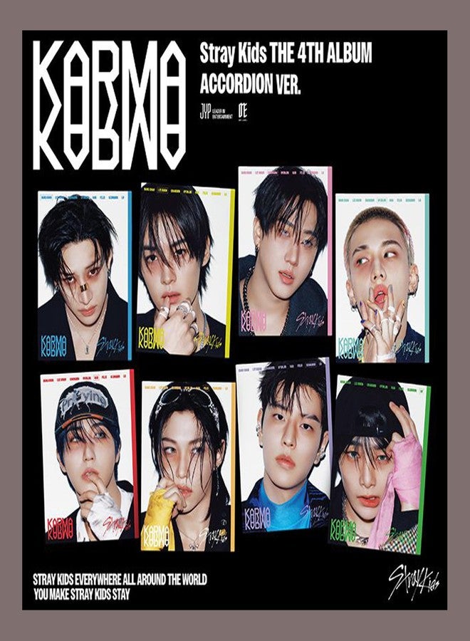 Koread Stray Kids KARMA 4th Full Album (ACCORDION - I.N Ver.) - Image 1